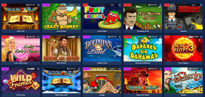 LEV casino Игры на бонусы
